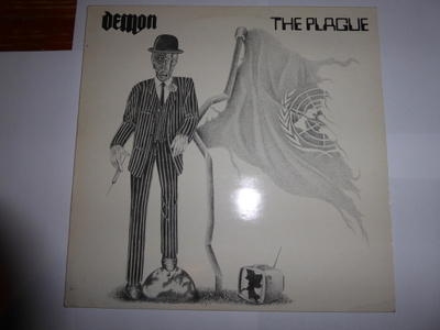 DEMON - The Plague LP - Clay Records 1983