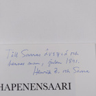 Henrik Zilliacus : Hapenensaari (signeerattu, tekijän omi... - pikkukuva 3