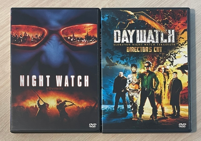 Night Watch - yövahti (2004) & Day Watch (2006) 2DVD