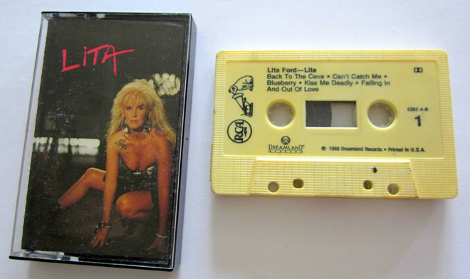 LITA FORD "1988" C-KASETTI