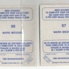 Mark Messier 83-84 OPC Stickers #97 ja #98 - pikkukuva 2