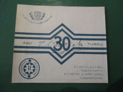TUPAKKA ETIKETTI - 30 VESILEIMA  (K15-S43)