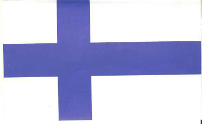 Suomen lippu - tarra