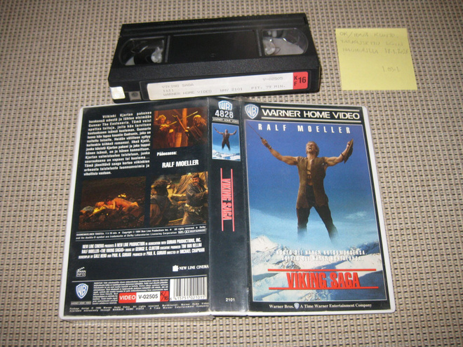 Viking Saga-VHS (Suomikasetti, Warner Home Video, 1995)