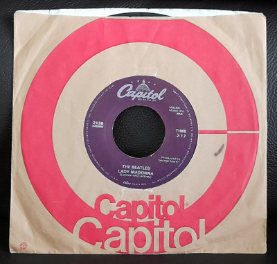 Beatles - Lady madonna / The inner light 7"