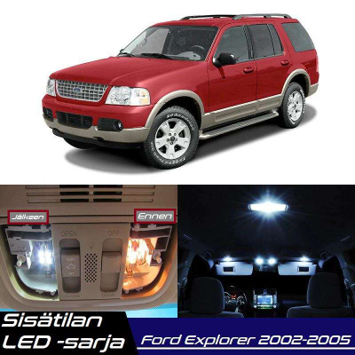 Ford Explorer (U152) Sisätilan LED-sarja 12-osai