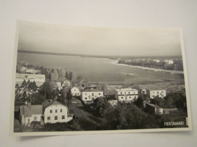 VANHA Postikortti Pieksamäki 1950-l Alkup.Mallikappale