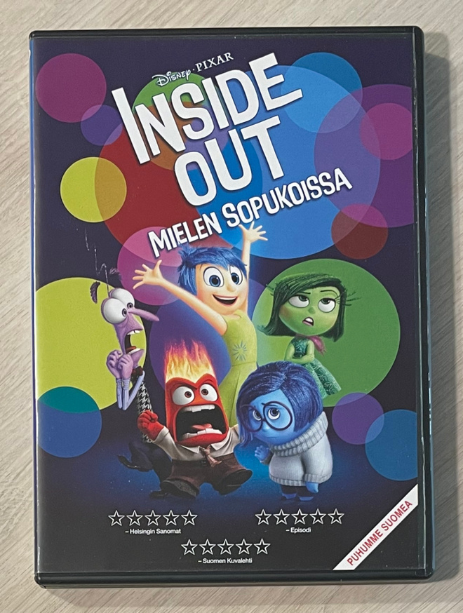 Disney-Pixar: INSIDE OUT - Mielen sopukoissa (2015)