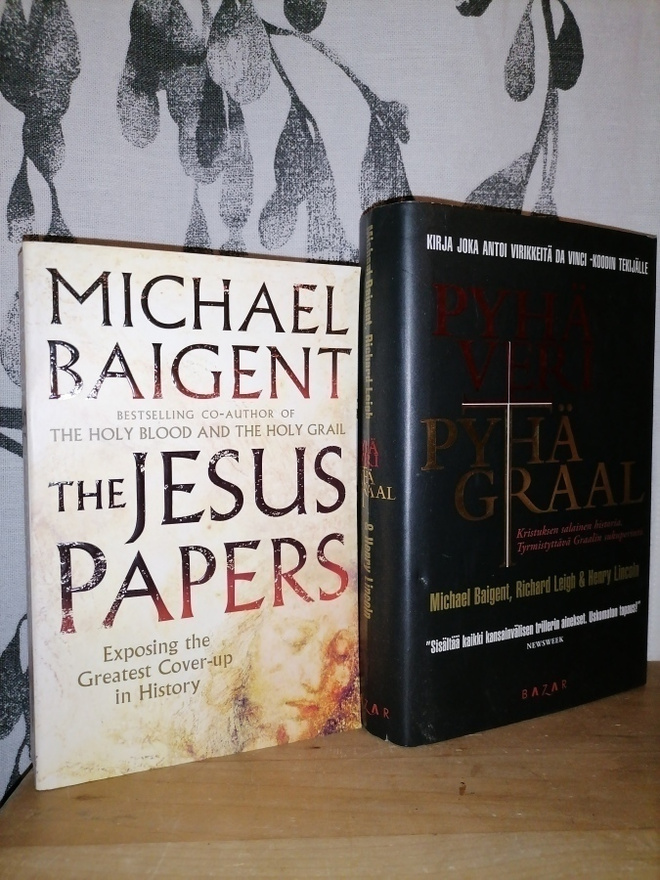 Baigent - Pyhä veri, pyhä Graal & The Jesus Papers -2 kirjaa