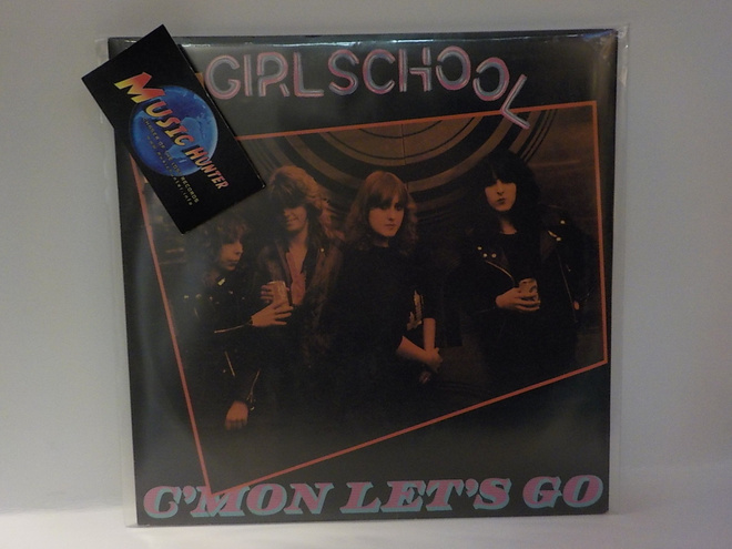 GIRLSCHOOL - C'MON LET'S GO EX+/M- 10" MAXI