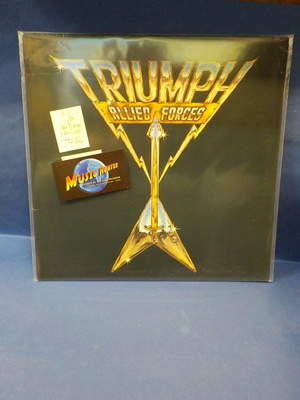TRIUMPH - ALLIED FORCES M-/M- 1ST CAN -81 PRESS LP