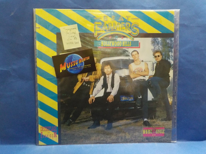 BEAT  FARMERS - HOLLYWOOD HILLS M-/EX+ CUT OUT GER -87 LP