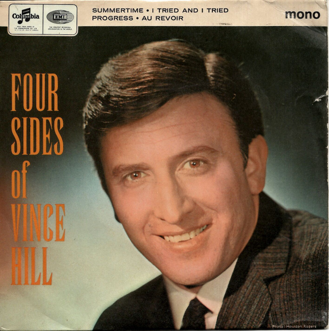VINCE HILL: "Four Sides Of Vince Hill"-EP 7"kk
