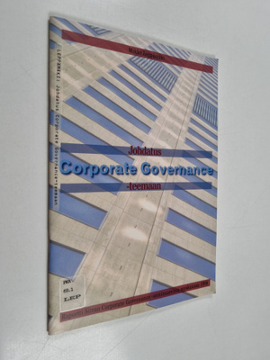 Mikko Leppämäki : Johdatus corporate governance -teemaan ...