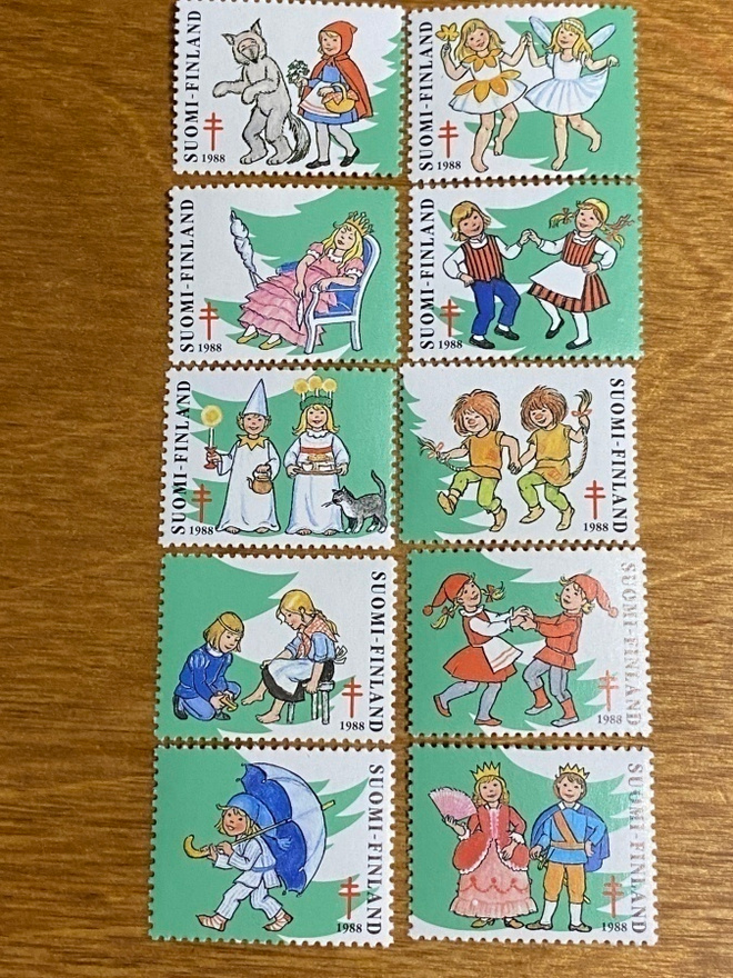 JOULUMERKKI SATUJA 1988**