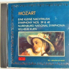 Mozart : Pieni yösoitto ja Sinfoniat No. 39 ja 40 - CD - pikkukuva 1