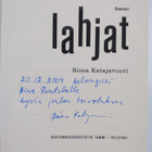 Riina Katajavuori : Lahjat (signeerattu, tekijän omiste) - pikkukuva 3