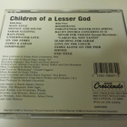 OST - CHILDREN OF A LESSER GOD UUSI CD - pikkukuva 2
