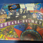 GREASE HELMET - S/T EX/M- LP KOLMELLA NIMMARILLA - pikkukuva 1