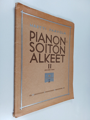 Martti Paavola : Pianonsoiton alkeet II edellinen vihko