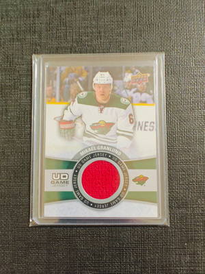 Mikael Granlund - 15-16 UD Game Jersey