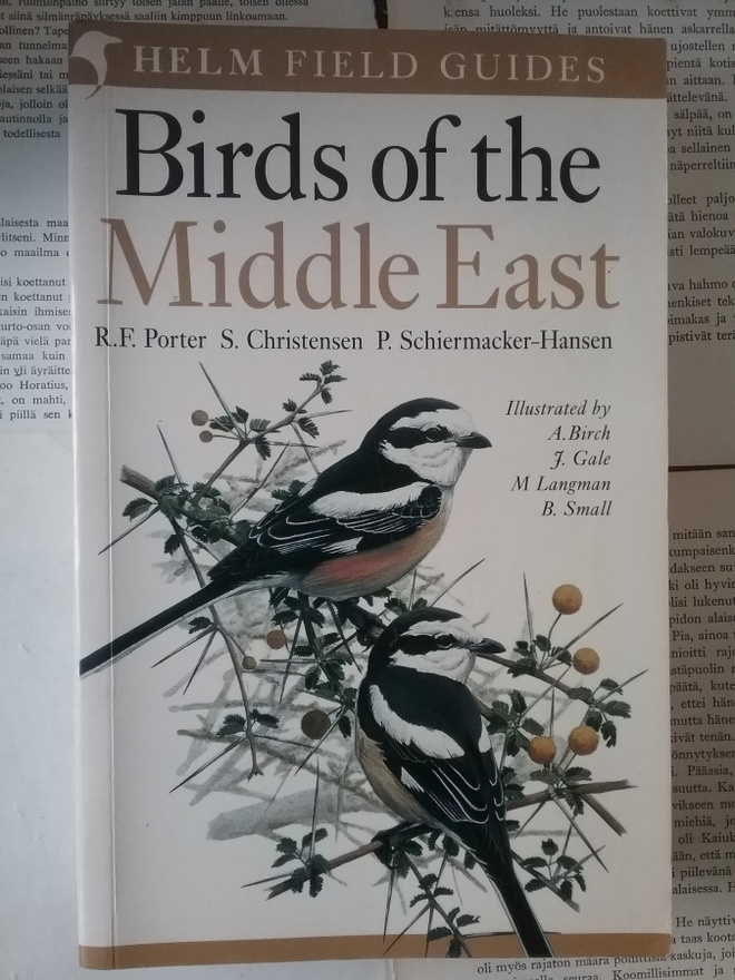 Porter (etc) - Birds of the Middle East (softcover)