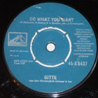 7" GITTE - I've Told Every Little Star - single 1961 VG++ - pikkukuva 1
