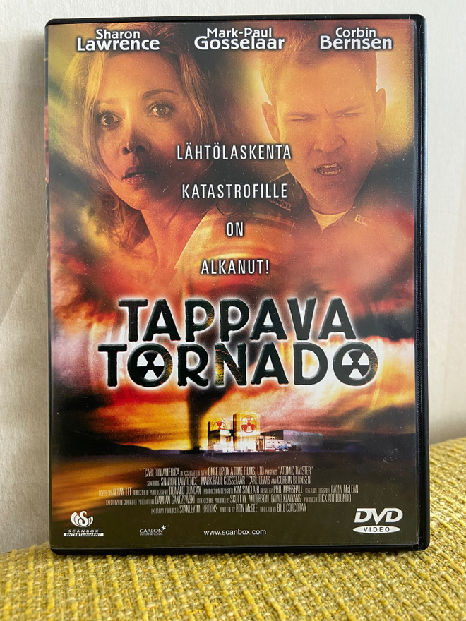 Tappava tornado - DVD (Suomijulkaisu)
