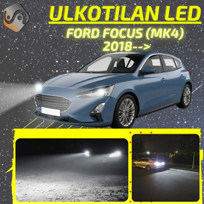 FOCUS (MK4) 2018--> Ulkoiset LED -valot
