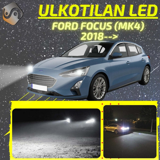 FOCUS (MK4) 2018--> Ulkoiset LED -valot