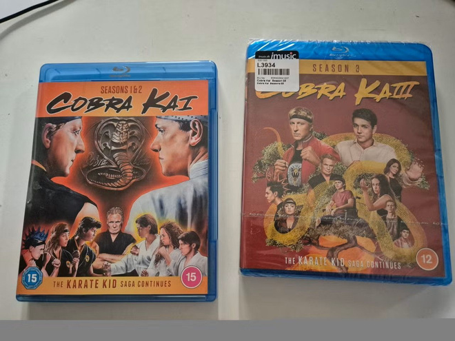 Cobra Kai kaudet 1-3 Blu-ray