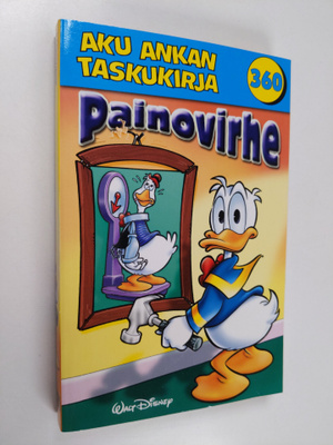 Walt Disney : Aku Ankan taskukirja 360 : Painovirhe