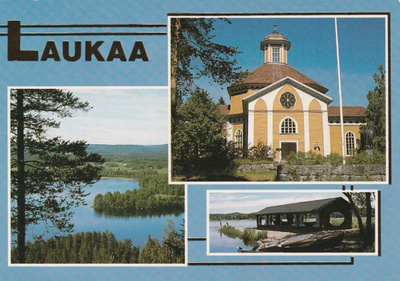 KIRKKOKORTTI - LAUKAAN KIRKKO