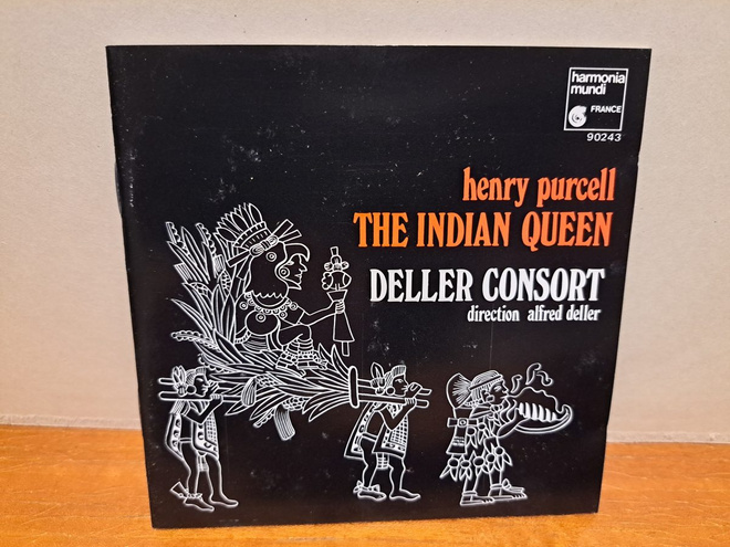Purcell:Indian Queen-Deller consort-Alfred Deller CD