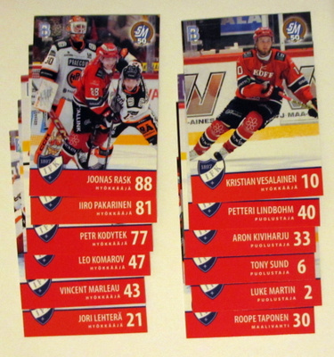 HIFK Blueline 1-12 kortit