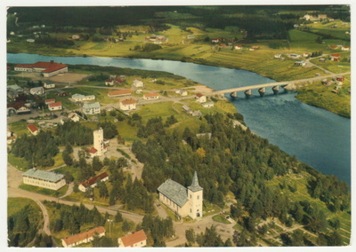 Sodankylä Lappi ilmakuva