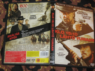 2x DVD - Klo 15:10 LÄHTÖ YUMAAN - 2007
