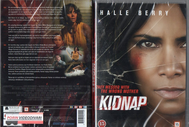 kidnap	(36 567)	UUSI	-FI-	DVD			halle berry	2017