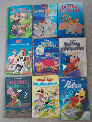 Lasten oma kirjakerho,walt disney