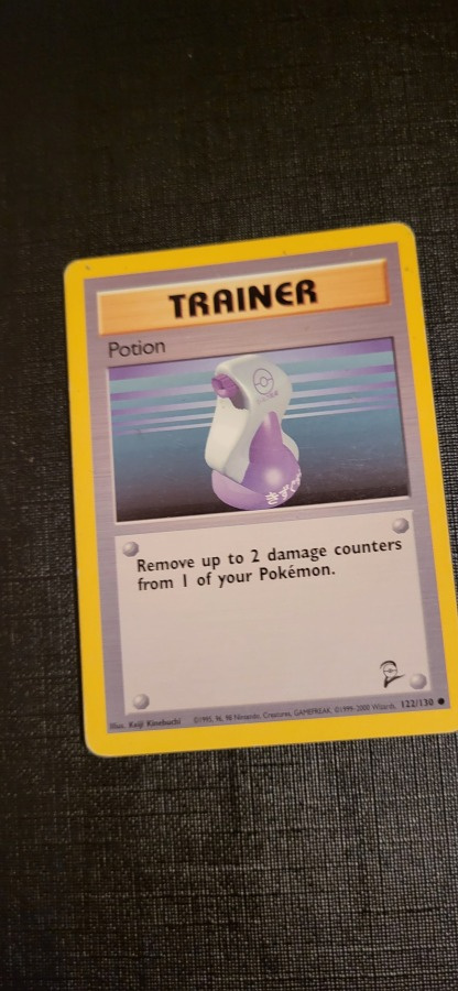 Potion #122 Base Set 2 common Pokemon CCG card