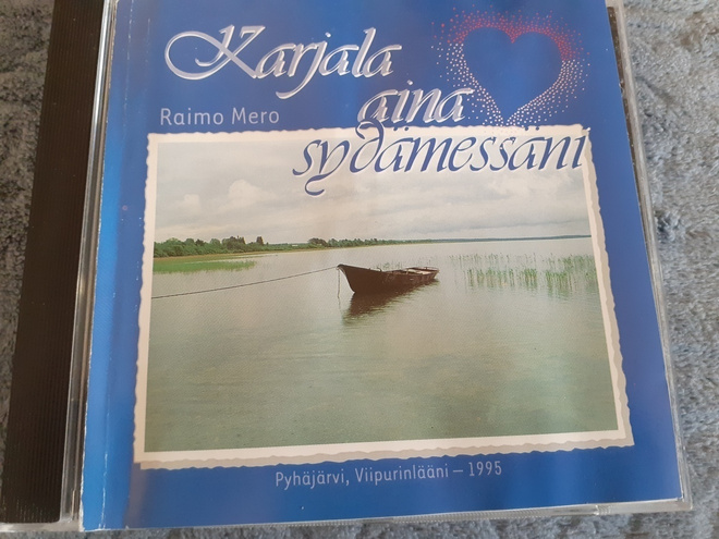 Karjala Aina Sydämessäni (CD) HUIPPUKUNTO!! Raimo Mero