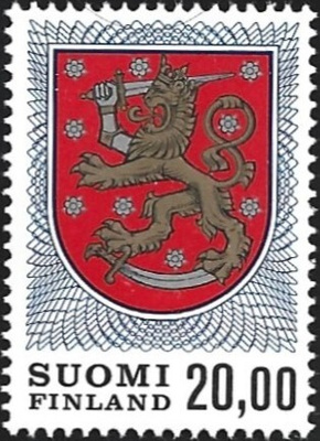 1978 Kuvamerkki Vaakuna 20,00 paperi xX ** LaPe 822 c)