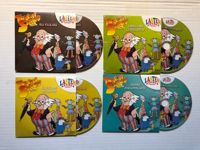 Tohtori Sykerö 4kpl DVD-levyä