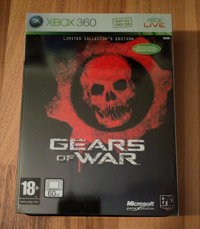 Gears of War Limited Collector's Edition Xbox 360