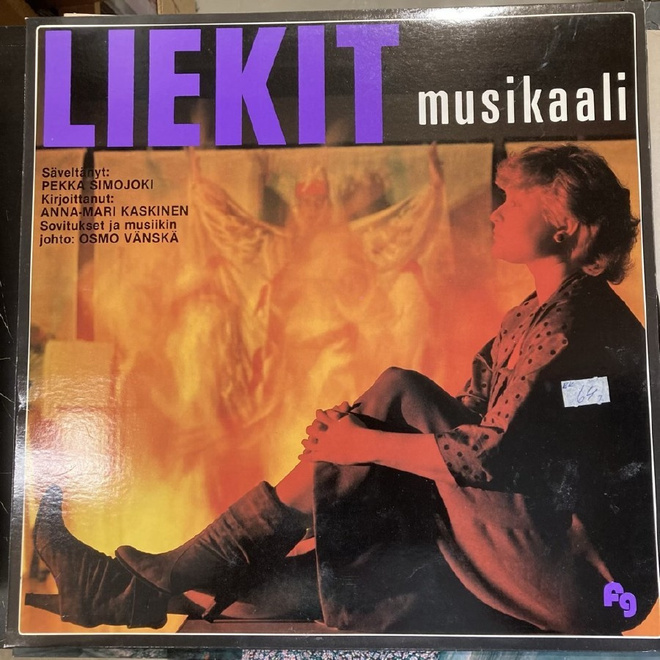 Pekka Simojoki - Liekit musikaali (FIN/1984) LP