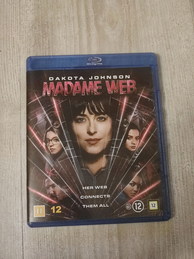 Madame Web BLU-RAY Dakota Johnson