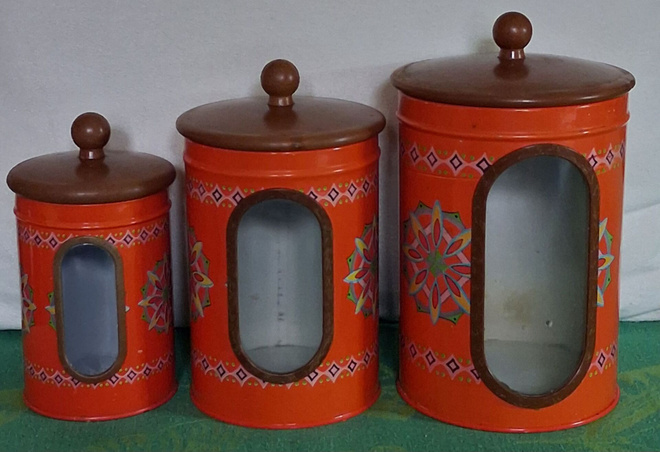 1970- luvun keittiöpurkit!