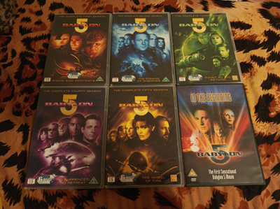 Babylon 5 kaudet 1-5 + elokuva