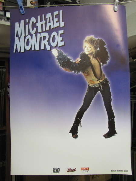 MICHAEL MONROE KEIKKAJULISTE UUSI+