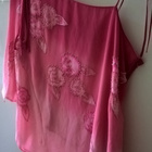 Chic Femme Silkkitoppi / Juhlatoppi / Toppi silkki - koko 42 - pikkukuva 5